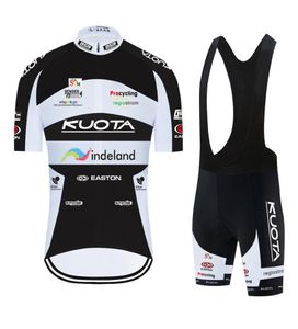 2021 neue KUOTA Team Radfahren Jersey Kurzarm Radfahren Set Men039s Sommer Pro Fahrrad Tragen MTB Bike Shorts Anzug Maillot Culott6288691