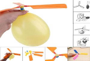 Cały Helikopter Flying Balon DIY Airplane Toy Children Toy Selfcombined Balloon Helicopter 9299439