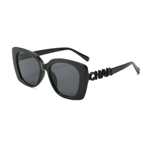 Chan CH5422B/CH5494 Sonnenbrille Französische Luxusdesigner Herren Gläser klassisches Katzen -Augenrahmen Frauen Sonnenbrillen Geschenk WW