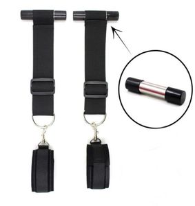 BDSM Sex Toys Door Swing Handcuffs Window Hanging Hand Cuffs Fetisch BDSM Bondage Restraints Sex Toys For Par Sex Products Q0507683700