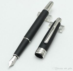 Limited Edition Matte Ultra Black Classic Fountain Pen Stationary Office School Supplies Writing Ink Pens7231047