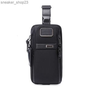 Tumiis Travel Nylon Chest Bag Designer Back Pack Alpha Series Ballistic Business New Casual Fashion Shoulder Rackpack Portable Chest 2603585D3 3VFE