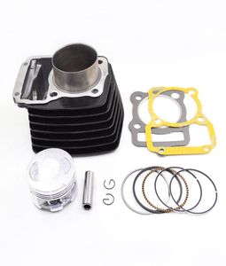 Black Motorcycle Cylinder Kit STD 565mm Big Bore 62mm for KEEWAY SUPERLIGHT 125 125cc 150cc3248220