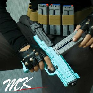 Игрушечный пистолет MK3, пистолет для стрельбы, пистолет из ЭВА, игрушечный пистолет с мягкой пулей для детей, пистолет для страйкбола, пейнтбольный травматический пистолет для игр на открытом воздухе CS 240307