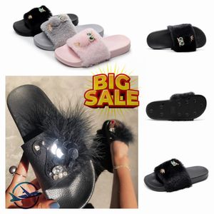 2024 Designer Slides Women Slippers Summer Sandal Slide Flat Fashion Shoess Striped Causal Slipper GAI High Heel Sandale Hot