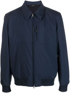 Camicetta imbottita con cerniera Brioni Capispalla primaverile Abbigliamento casual Top a maniche lunghe con collo a bavero