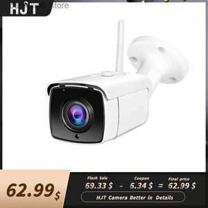 ベビーモニターカメラHJT 4K 8MP IMX415 5X ZOOM WIFI IP IP IPRARED NIGHT VISION HUMAN検出TFカードオーディオ屋外安全監視Q240308