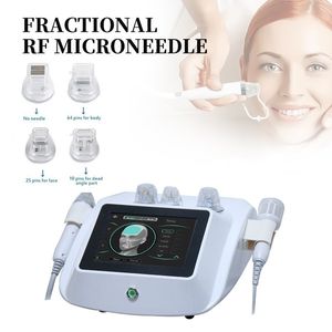 Neues Produkt 4 Tipps Fractional RF Microneedling RF-Maschine Mikronadel Anti-Falten-Akne-Narbenentfernung Radiofrequenz-Schönheitsausrüstung