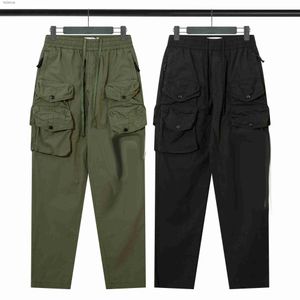 Pants mens cargo pants Multi pocket overalls streatweat sweatpants leggings 240308