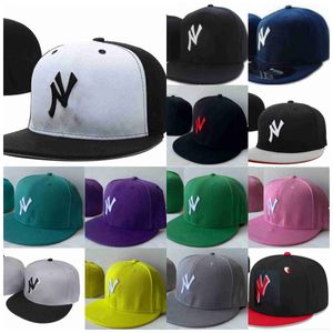 2024 Designer equipado chapéus tamanho chapéu liso snapbacks de beisebol caber chapéu liso bordado ajustável bonés de basquete esportes ao ar livre moda hip hop beanie malha boné mix