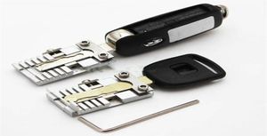 HUK MultiFunction Universal Auto or House Key Machine Fixture Clamp Locksmith Tools4585215