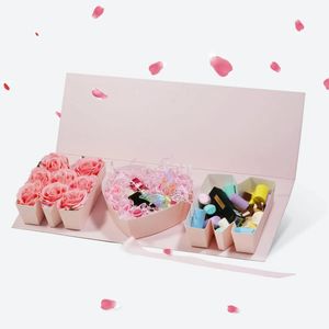 Mothers Day mamma Fillbar brevformade tomma nuvarande presentförpackningslådor för detaljhandelsprodukter 240228