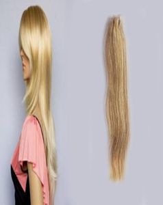 Blandad färg M8613 Maskin Made Human Hair Weaves Brasiliansk hår Rakt kan blanda buntar Längd Remy Hair Weft7497712