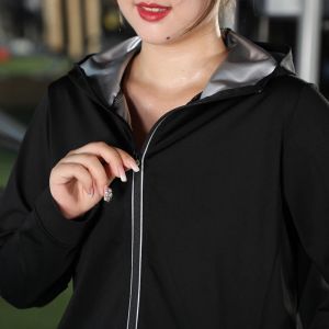 POLOS 2022NEW SAUNA SUIT WOMEN PLUS SIZEジム服の汗をかくためのジムの服セット