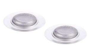 Other Bath Toilet Supplies 2pcs Stainless Steel Kitchen Sink Strainer Wide Rim Drain Perforated Mesh Filter11cm4417698