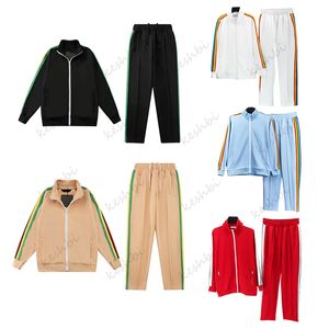 Agasalho masculino feminino designer pista suor terno moletom homem jaqueta define calças esportivas outono/inverno
