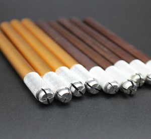 100 Pcs Aluminum Alloy Microblading Pen Pigment Permanent Makeup Manual Eyebrow Tattoo Pen Golden Brown9152192