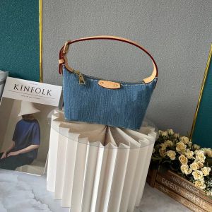 Kadın Tasarımcı Omuz Çantası Klasik Totes Crossbody High Citity Denim Inderarm Çantalar Lüks Messenger Zipper Sikke Cüzdan Çantaları