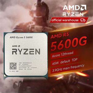 AMD Ryzen 5 5600G Vega 7 Brand New R5 5600G 3.9GHz placa de video CPU Processor Integrated Graphics Chips Socket AM4