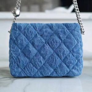 10a lüks tek omuz çantası tasarımcısı kadın çantası klasik moda denim çanta tasarımcısı çanta mini aşk zincir çantası çapraz vücut omuz çantası