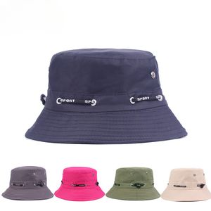 Kapelusz Basin Mężczyźni i kobiety Fisherman Hat Outdoor Travel Sun Hat Hat w średnim wieku i starszy kapelusz rybakowy kapelusz