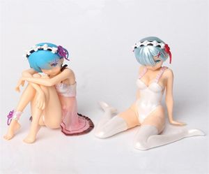 11 5CM ReLife в другом мире от нулевого купальника ver Rem Рисунок сексуальная фигурка Япония Аниме Фигурки Модель игрушки из ПВХ 20120226670756