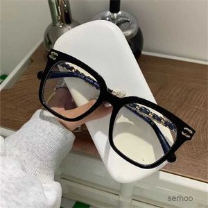 16% Off Sunglasses High Quality New Little Fragrance Eyeglass Popular on Net with the Same Pure Beauty God Tool Full Lens Display Thin Myopia Glasses Frame 0768