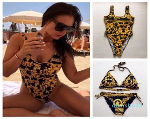 Moda verão praia um conjunto de biquíni roupa interior das mulheres maiô sexy fatos de banho sexy onepiece swimsuits1582111