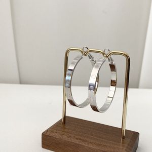 Luxus-Ohrringe für Männer, lieben Designer-Schmuck, Ohrringe für Frauen, Schrauben-Designer-Creolen, vergoldet, Silber, hochwertig, beliebt, klassisch, ZL167 F4