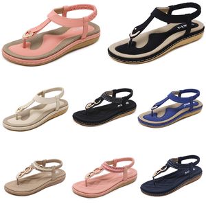 2024 summer women shoes Sandals low heels Mesh surface Leisure Mom Black white large size 35-42 J10 GAI