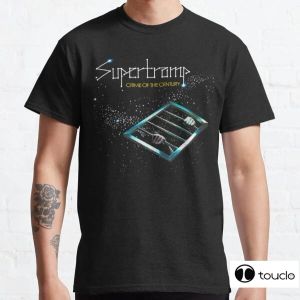 T-shirts supertramp brottslighet från århundradet skjorta het försäljning clown t shirt män/kvinnor tryckt terror mode tshirts unisex