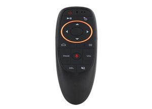G10G10S Voice Remote Control Air Mouse with USB 24GHz Wireless 6 Axis Gyroscope Microphone IR Remote Controls For Android tv Box9392433