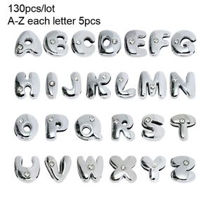 المزيد من الخيارات DIY ملحقات الخرز CAPS 130pcs 8mm alphabet alphabet رسائل سحر Rhinestone Fit Fit Pet Collar Bandband keychain288n