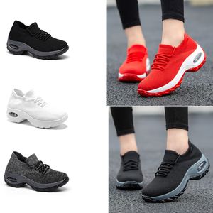 Vår sommar ny överdimensionerade kvinnors skor Nya sportskor Kvinnor Flying Woven Gai Socks Shoes Rocking Shoes Casual Shoes 35-41 157