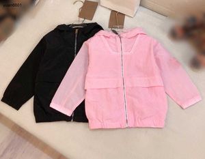 Cappotto per bambini popolare con cappuccio Giacche firmate per bambini in tinta unita Taglia 100-160 Abbigliamento estivo per protezione solare Ragazzi ragazze Capispalla 24Mar