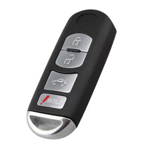 Bilstyling 4Buttons Ny ersättning Remote Key Shell Case FOB för Mazda 3 5 6 CX7 CX975511476927581