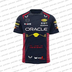 Magliette da uomo T-shirt a maniche corte da uomo Abbigliamento Sport estremi F1 Formula Uno Werstappen e Repubblica ceca 2024 Novità