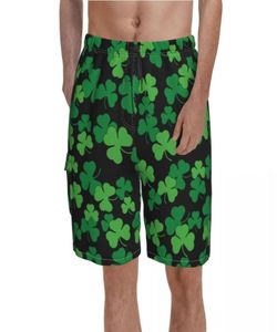 Men039S Shorts St Patricks Day Irish Board Shamrocks Print Custom Beach Short Pants Man Elastic Waist Classic Swimming Trunks 21329267