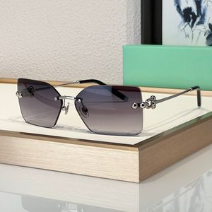 Populära solglasögon för män Kvinnor Fashion 3088 Summer Designer Metal Ben Stylish High Street Style Anti-ultraviolet UV400 Plate Square Lens Glasses Random Box