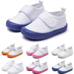 Весенние детские парусиновые кроссовки для мальчиков, осенние модные детские повседневные спортивные кроссовки на плоской подошве для девочек, размер 21-30 GAI-24