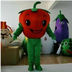 Halloween tomate mascote traje dos desenhos animados tema personagem carnaval festival fantasia vestido de natal adultos tamanho festa de aniversário ao ar livre outfit