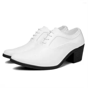 Sukienka buty 40-45 Bodas White Wedding Man Obcasy vintage buty dla mężczyzn Eleganckie trampki sportowe tene