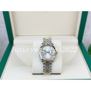 Super NF Factory Watch for Women V5 Wersja 31 mm 904L Automatyczna stal ze stali nierdzewnej Silver Dial Jubilee Bransoletka Bransoletka 329M