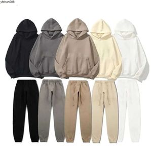 Mens Tracksuits Mektup Baskı Hoodie Sıradan Kirkover Terbekler Hommes Jogger Fit Suits Hooded Hoodies Uzun Pantolon Kıyafetleri OC538 {Kategori}