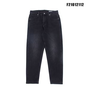 Winter Thickened Men's Jeans High Waist Business High Elastic Men's Pants