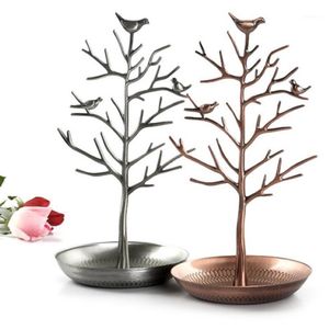 Verkaufen Sie einen kreativen Vogelbaum-Ständer für Schmuck, Ohrringe, Halsketten, Ständer, Display, Schmuckhalter1323z