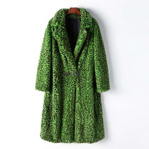 Chain 2024 Autumn/Winter New Genuine Fur For Women's Leisure Loose Long Full Mink Coat 635454