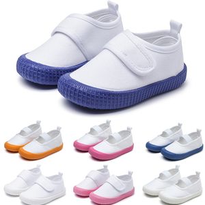 Bahar Çocuk Tuval Koşu Ayakkabı Boy Spor ayakkabılar Sonbahar Moda Çocuklar Günlük Kızlar Düz Spor Boyutu 21-30 GAI-47
