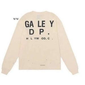 Galary Dept Bluet Designer Hoodie Dept Dept for Womens Męskie Bluzy Bluzy modowe trend marki Galerydept Painted Graffiti Letters Drukowane luźne 4764