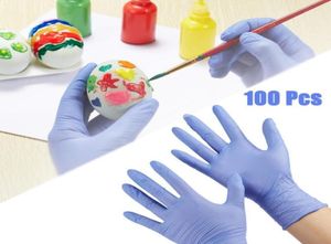 Children039s Mittens 100 Pcs Kids Disposable Nitrile Rubber Gloves Crafting Painting Household Cooking Cleaning Universal For 42696225